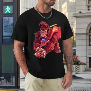 3d Printing Short Sleeve Retro Style Men's Clothing Anime 3d T Shirt