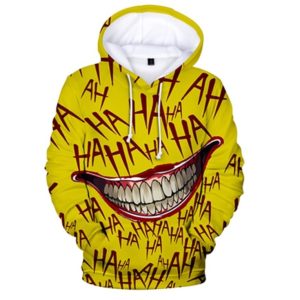 Sweatshirt Hoodies Sweatshirt for Couples Clothes Haha Joker 3D Print Hip Hop Funny Autumn Men and Women Sweatshirt Hoodies Sweatshirt for Couples Clothes Haha Joker 3D Print Hip Hop Funny Autumn Men and Women