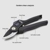 Professional pruning shears gardening hand small pruning shears / garden tree shears