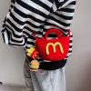 Wool hook McDonald's bag weaving DIY material bag homemade cute coin purse