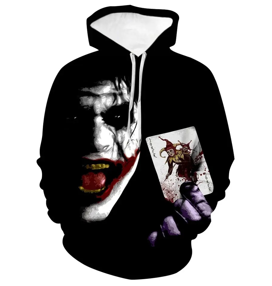 Halloween Hooded Sweater Sweatpants Casual Jacket Men's Clothing
