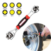 Hand Tool With Spline Bolts Torx 360 Degree Universal Tiger Socket Wrench For Furniture Car Repair