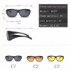Hot Sale mens Day and night yellow driving car sports night vision binoculars glasses sunglasses