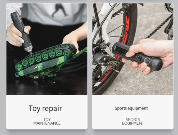 Electric Screwdriver Household Lithium Multi-function Screwdriver Furniture Assembly Repair Sink Tool