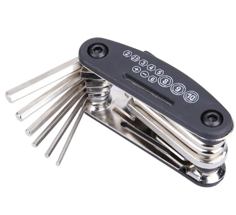 New Pro 16 in 1 bike tool kit Multi Repair Tool Kit Hex Spoke Wrench Mountain Bicycle Screwdriver tools