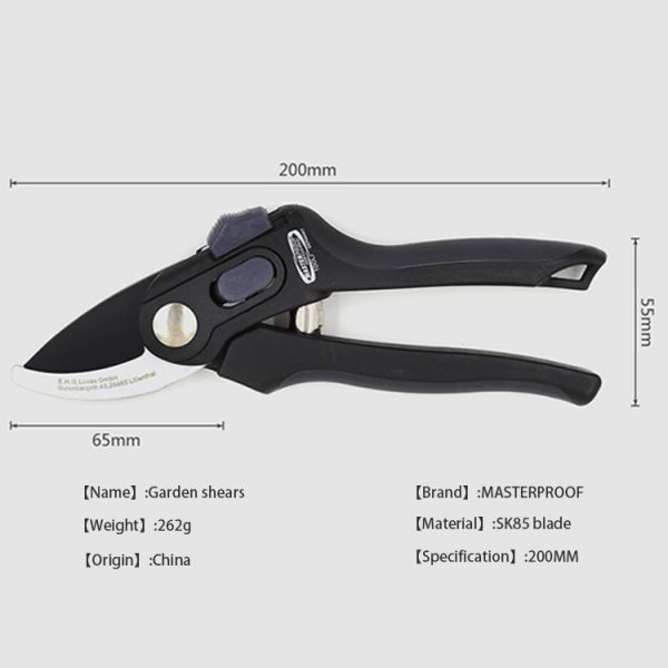 Professional pruning shears gardening hand small pruning shears / garden tree shears