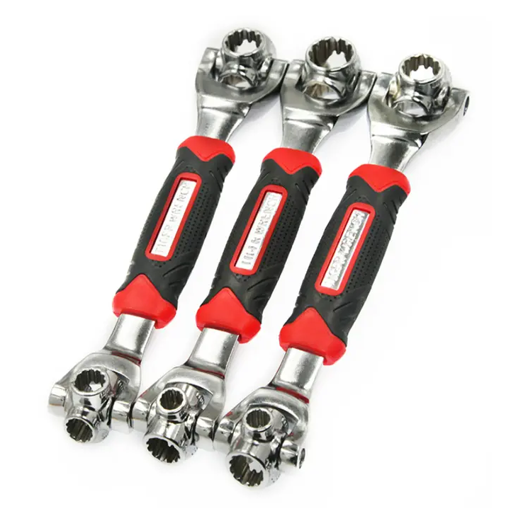 Hand Tool With Spline Bolts Torx 360 Degree Universal Tiger Socket Wrench For Furniture Car Repair
