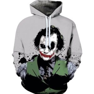 (The Joker)3D Printed Hoodies for Men High Quality Oversize Pullover