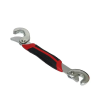 High Quality 2pcs Universal Wrench Chromium Vanadium Steel Multifunctional Pipe Wrench Adjustable Wrench Spanner Set