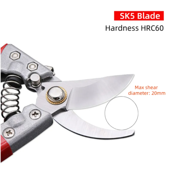 Professional garden tools thickened SK5 tree shears strong garden pruning scissors high quality potted pruning shears