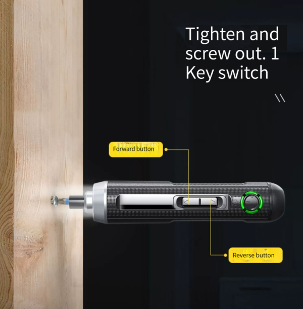 Electric Screwdriver Household Lithium Multi-function Screwdriver Furniture Assembly Repair Sink Tool