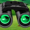 500x25 Professional HD Telescope Phone Binoculars High Magnification BAK4 Micro Night Vision Telescope for Camping