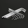 9PCS Metric Hex Key Set Allen Key Set Hexagon Head Ball Head L Shape Wrench Set