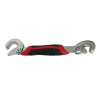 High Quality 2pcs Universal Wrench Chromium Vanadium Steel Multifunctional Pipe Wrench Adjustable Wrench Spanner Set