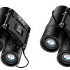 500x25 Professional HD Telescope Phone Binoculars High Magnification BAK4 Micro Night Vision Telescope for Camping