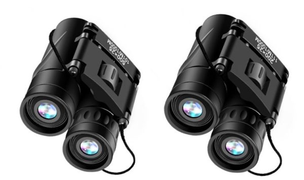 500x25 Professional HD Telescope Phone Binoculars High Magnification BAK4 Micro Night Vision Telescope for Camping