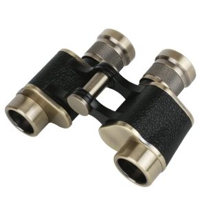 8X24 wide-angle high-definition telescope, copper mirror body, portable, differentiated ranging, low-light night vision