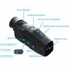 Digital Night Vision Monocular with Infrared Illuminator & Video Recording, 1080P Night Vision for Hunting, Camping