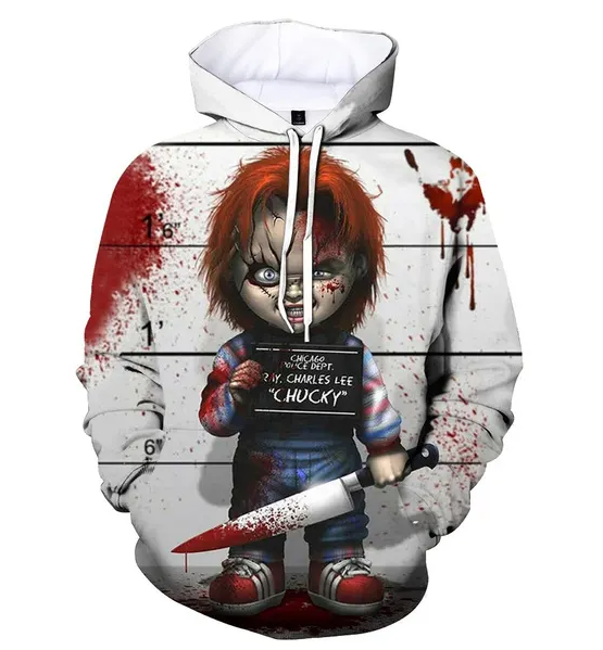 Couple Hoodies Sweatshirt Pullover For Jogging Fitness Wear Sports Clothing(Cartoon Joker)