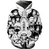 (Cute Cartoon)T-Shirts Spring Winter 3D Digital Printing Lovers' Hoodies Sweater Casual