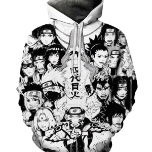 (cartoon Naruto)Sweatshirts 3D Sublimation printed polyester men hoodies