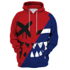 3d Printed Cotton Polyester Hoodie Pullover Spring Plus Size 3d Print Hoodies For Men(Yellow and Brown)