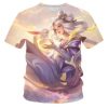 Women's T-shirt 3d Printing Summer Trend Gentleman Tshirt Style Design Short Sleeve