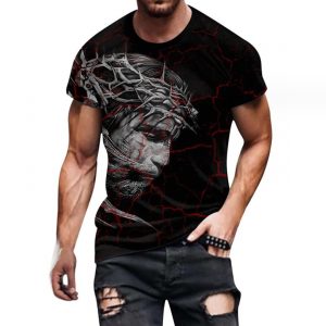 Street Hip-hop Anime Girl Funny Male T-shirt Short Sleeve 3d Printing Cartoon Painting Street Hip-hop Anime Girl Funny Male T-shirt Short Sleeve 3d Printing Cartoon Painting
