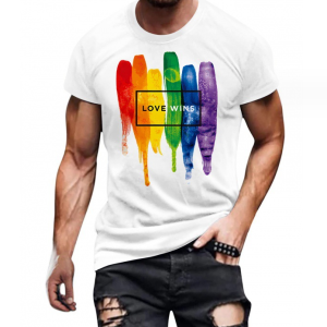 568 T-shirt hip-hop men's round neck T-shirt graphic print short sleeve