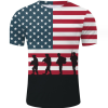 USA Flag T-shirt Men Women Cool 3d Tshirt Print Striped American Flag Men T-shirt Summer Tops Tee T-shirts USA Flag T-shirt Men Women Cool 3d Tshirt Print Striped American Flag Men T-shirt Summer Tops Tee T-shirts