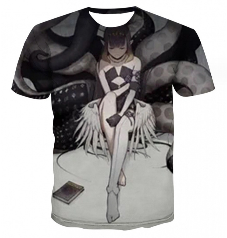 Horror Girl 3d Muscle Shirt Patriotic T-shirt Men 3d Printed Shirts