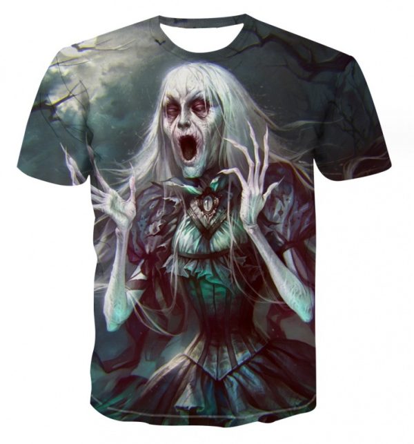 628 Terror Queen 3d Muscle Shirt Patriotic T-shirt Men 3d Printed Shirts