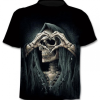 Tee for Anime My Hero Academia Cosplay Costume T-Shirt Cartoon T-shirt(Skull)