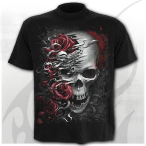 662 summer new skull men's 3D digital printing short-sleeved(Skull Graphic)