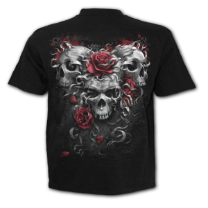 663 Summer new Skull Shirt 3D Printing Short Sleeve T-Shirt Casual clothes Hip hop trending T-shirt