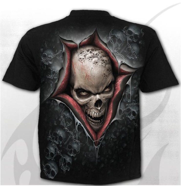Fully Printed T-shirt Customized Hand Design Short Sleeve Slim Fit Breathable O-neck Sublimated T-shirt
